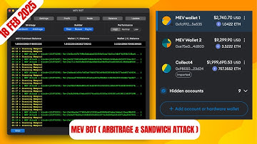 Our Ethereum MEV Bot in Action - Arbitrage and Sandwich Bot ( Front Running bot )
