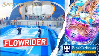 [4K] The Magic of FlowRider on Spectrum of the Seas | ROYAL CARRIBEAN screenshot 1