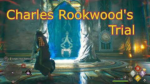 Complete Charles Rookwood's Trial - Hogwarts Legacy - How do you move the pillar and archway?