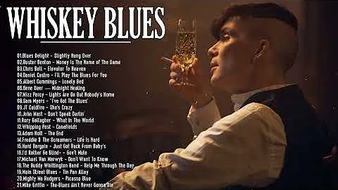 Relaxing Whiskey Blues Music | Best Of Slow Blues /Rock Ballads | Fantastic Electric Guitar Blues