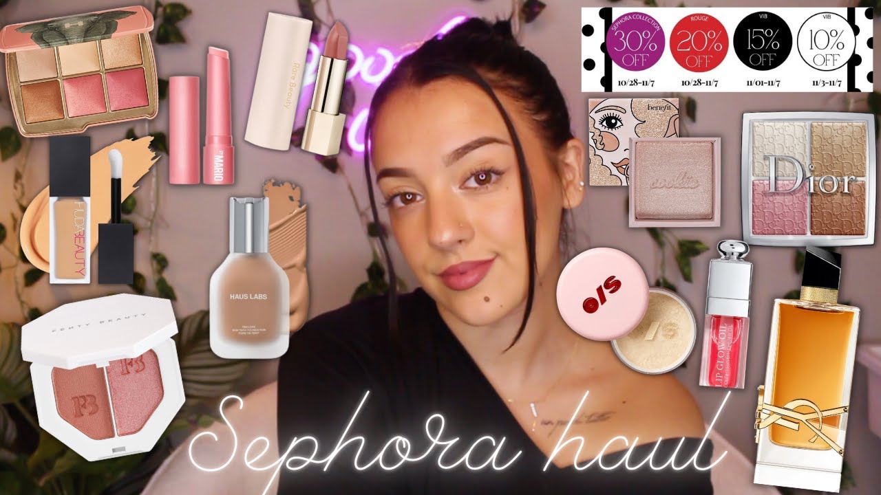 HUGE SEPHORA SALE EVENT HAUL!!TIKTOK MADE ME BUY IT 🤦‍♀️