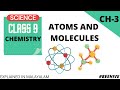 CLASS 9|CBSE|CHEMISTRY|CH-3| ATOMS AND MOLECULES|EXPLAINED IN MALAYALAM