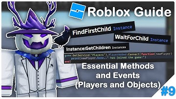 Roblox Beginner Scripting Guide 2025 - Essential Methods and Events (Player/object manipulation) #9