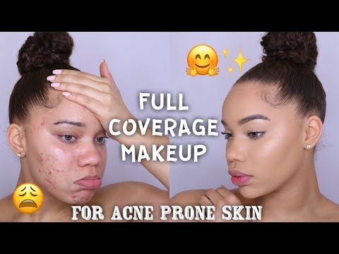 Full Coverage Foundation for Acne Prone Skin ft. NARS Natural Radiant Longwear Foundation