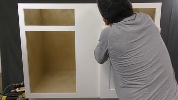 HOW TO ASSEMBLE AN RTA BLIND BASE CABINET