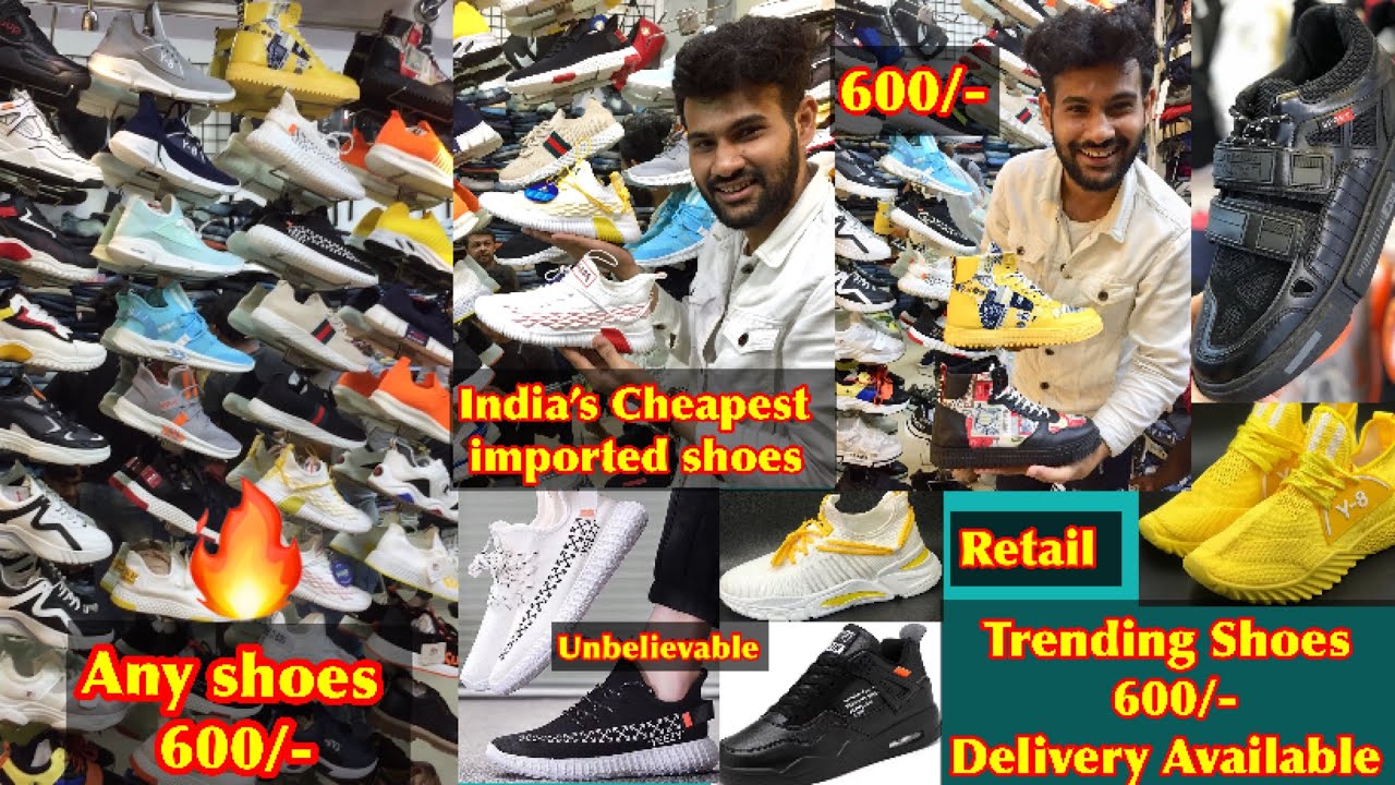 Unbelievable ! India’s Cheapest imported shoes Retail 600/- Only ...