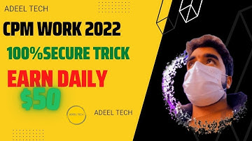 YouTube CPM Work 2022 - How to increase your YouTube views and revenue| Adeel Tech