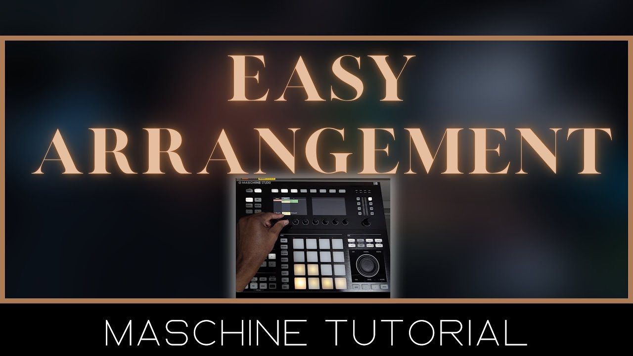 Maschine Studio Arrangement Tutorial (EASY)