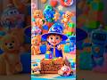 🚗 Good Habits: Let's Share the Toy Car! Cute Cartoons for Kids 🧸 #3danimation #colorsforkids