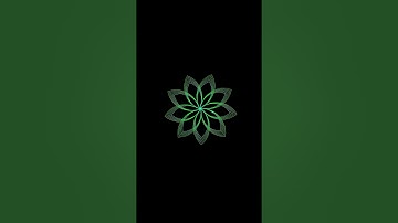 Geometric Flower Desing using Python turtle 🐢 #python #coding #viral #trending #design #python