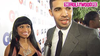 Drake & Nicki Minaj Flirt On The Red Carpet At The 2009 GQ Magazine 'Men Of The Year' Party