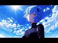 Wallpaper 4k live: Rei Ayanami Blue Sky Neon Genesis Evangelion Live Wallpaper