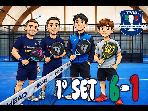 Video Coppa Italia Extreme vs Levante padel club 1° set 1-6