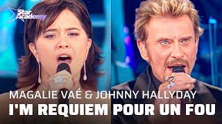 Johnny Hallyday Et Magalie Vaé Chantent Requiem Pour Un Fou L Star Academy Saison 05
