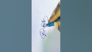 P #letter #signature #style #viral #family #ytshorts #shorts