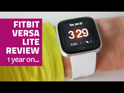 fitbit versa lite review youtube