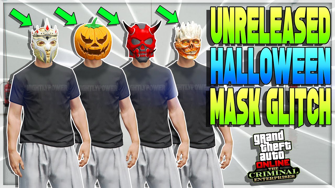 Gta 5 New Halloween 2022 Masks How To Get Unreleased Halloween Mask Gta 5 Glitches After Patch 1