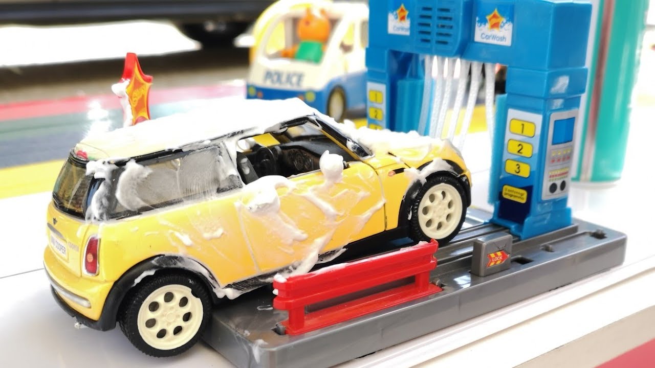 a toy car wash
