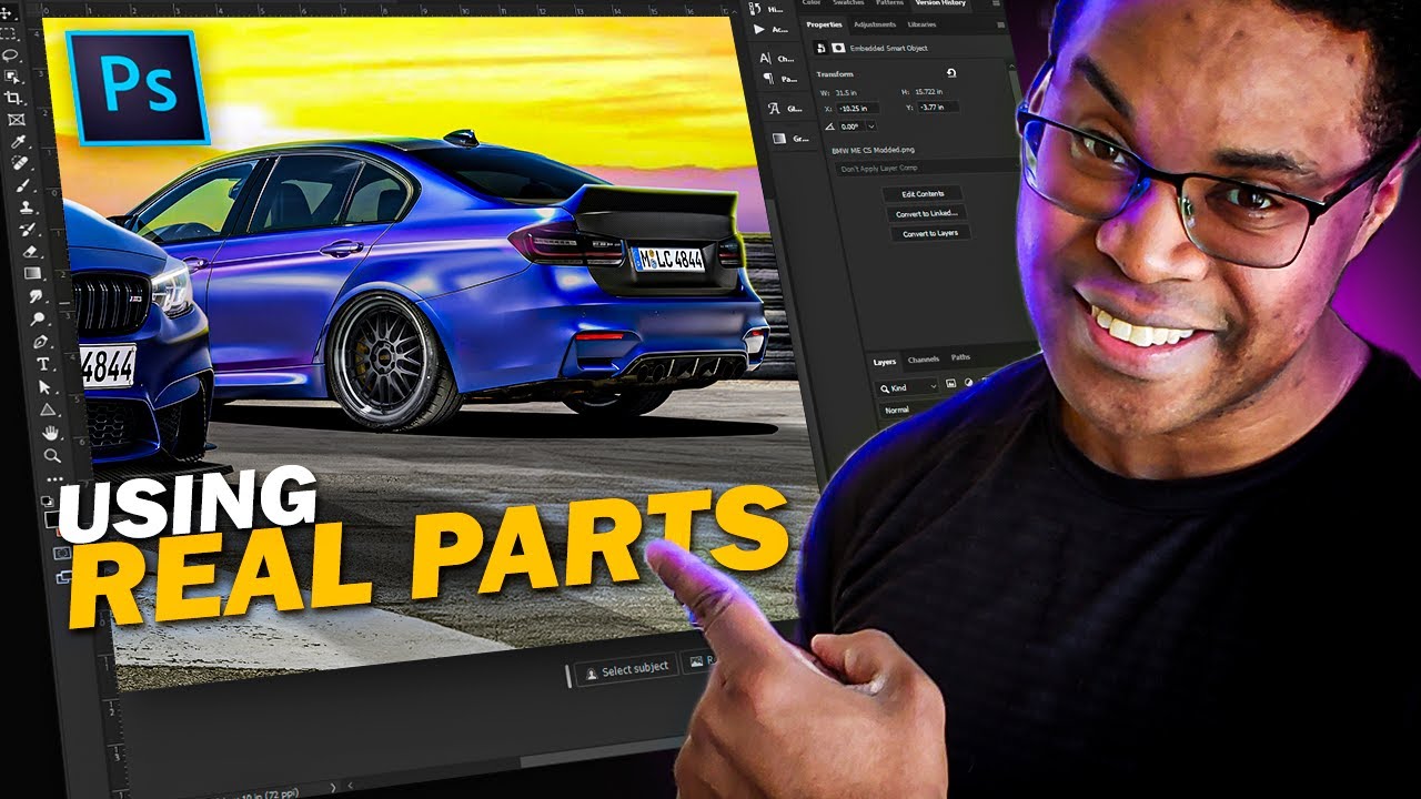 Using Photoshop to Imagine MY Ultimate BMW M3