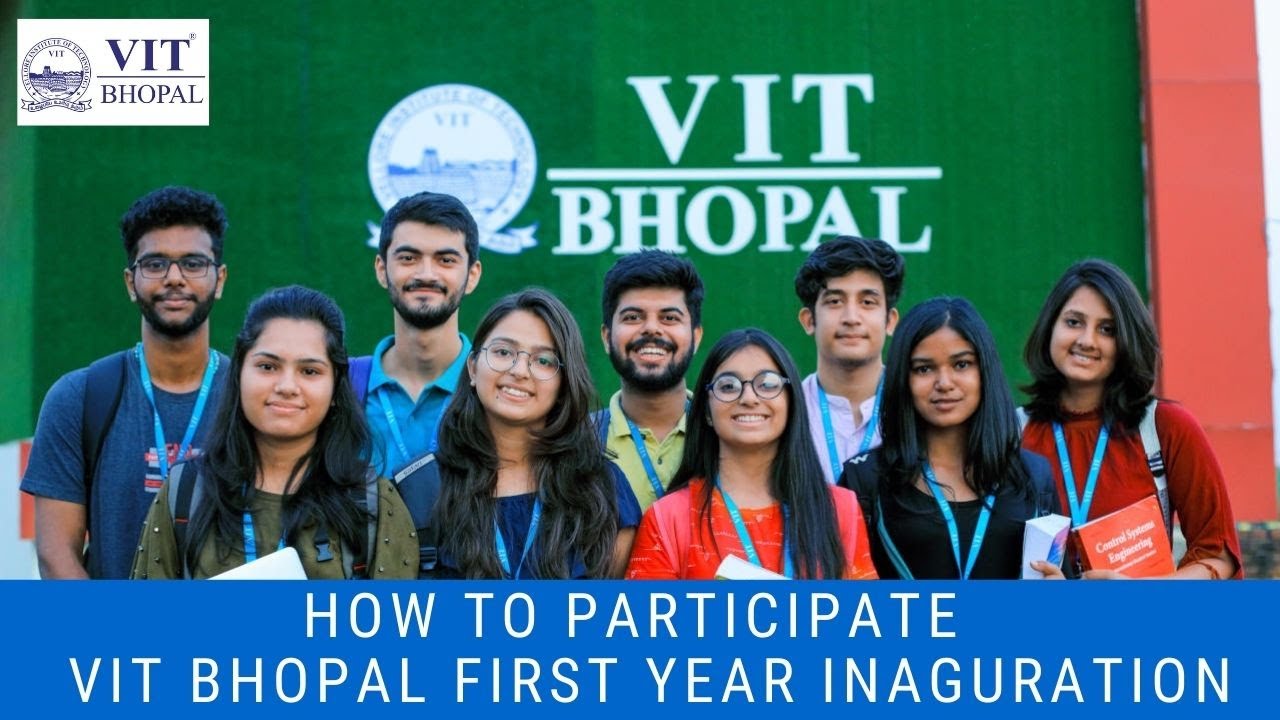 How to participate VIT Bhopal First year Inaugural Function 2020 - YouTube