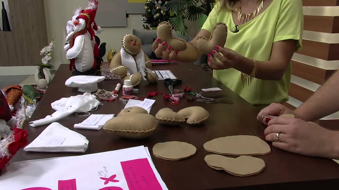 Mulher.com 10/12/2013 Jo Cruz - Boneco Ginger Bread P 1/2