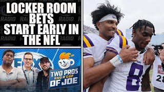 Locker Room Betting Starts Early in the NFL l 2 PROS & A CUP OF JOE
