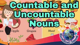 Countable and Uncountable Nouns  |English Grammar| Educational Channel|ESL