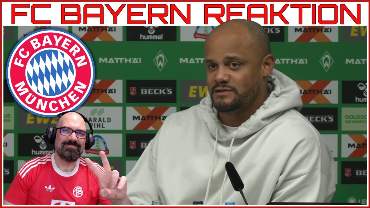 FC Bayern München Reaktion 🎙️ auf die PK nach dem BL Spiel gegen Werder Bremen am 22. BL Spieltag