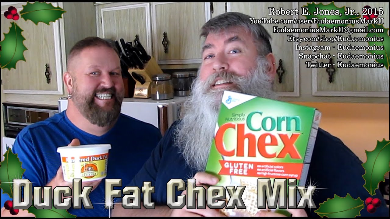 How To Make DUCK FAT CHEX MIX - Day 16,894 - YouTube