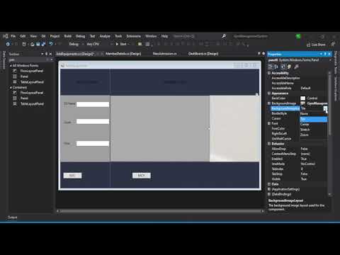 GYM MANAGEMENT SYSTEM PROJECT USING C# AND MS SQL WINDOWS APPLICATION |C# AND SQL SERVER |PART7