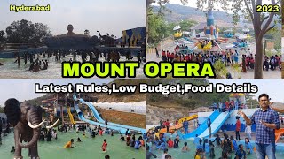 Mount Opera Full Tour Plan || Latest Rules,Low Budget,Food Details || Hyderabad#EvrTravelVlogs screenshot 2