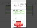 How to AutoFit Rows in Excel #autofit #exceltips #exceltricks