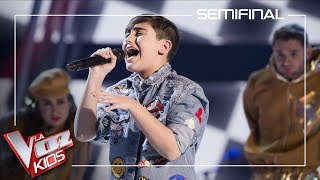 Marcos Díaz canta 'Chandelier' | Semifinal | La Voz kids Antena 3 2019