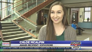 Calhoun Community College student receives national academic award