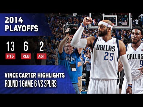 Vince Carter Highlights Playoffs Game 6 Mavericks vs Spurs (05.02.2014) 13pts, Clutch Free Throws! - Vince Carter Highlights Playoffs Game 6 Mavericks vs Spurs (05.02.2014) 13pts, Clutch Free Throws!