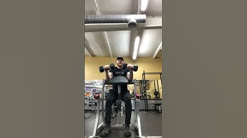 DB Zottman Curls (Scott Bench)