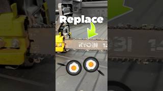 How to Replace a Chainsaw Chain (Fast, Easy &amp; Safe DIY) - Ryobi 14" - RY3714