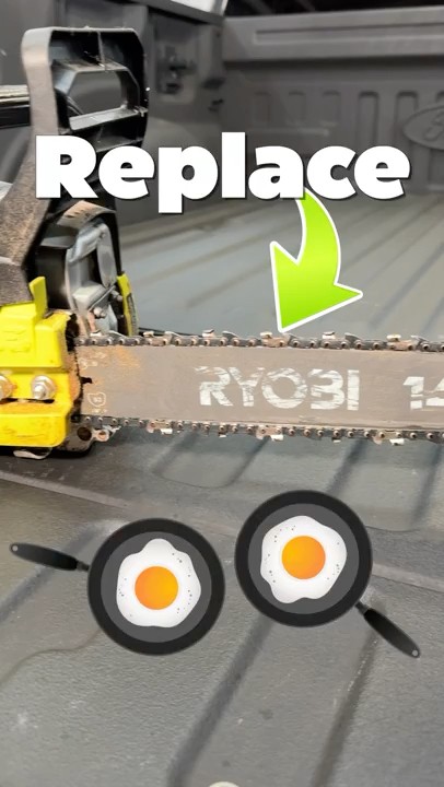 How to Replace a Chainsaw Chain (Fast, Easy & Safe DIY) - Ryobi 14 ...
