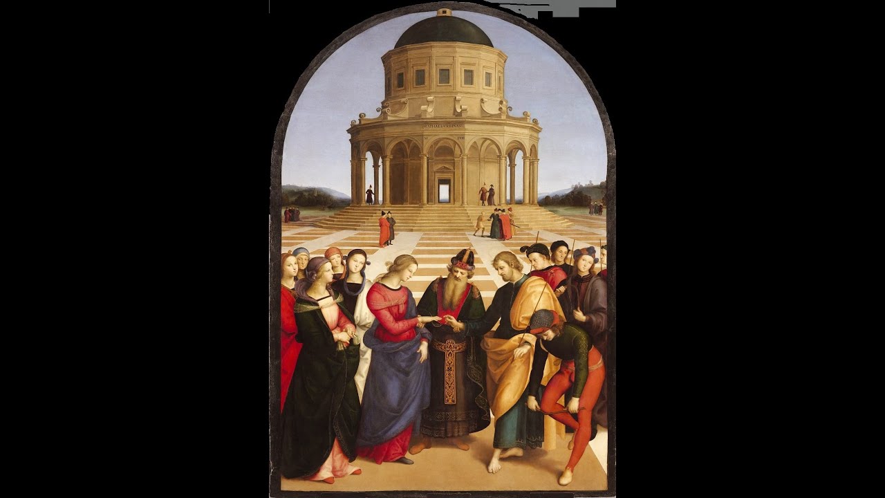 Рафаэль обручение марии описание картины