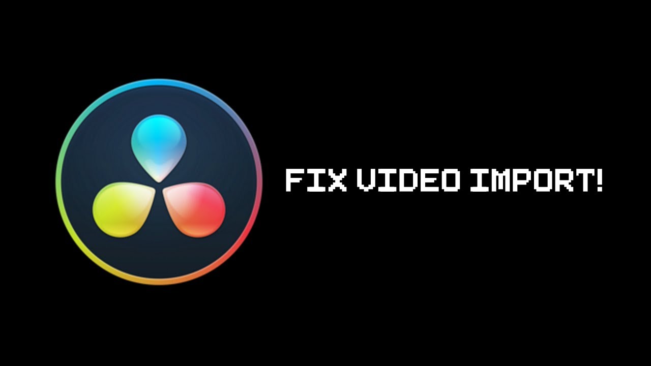 How To Fix Video Import In Davinci Resolve For Linux - YouTube
