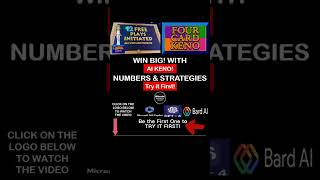 WIN BIG WITH AI KENO NUMBERS & STRATEGIES #shorts #slots #keno #short #jackpot #handpays #poker