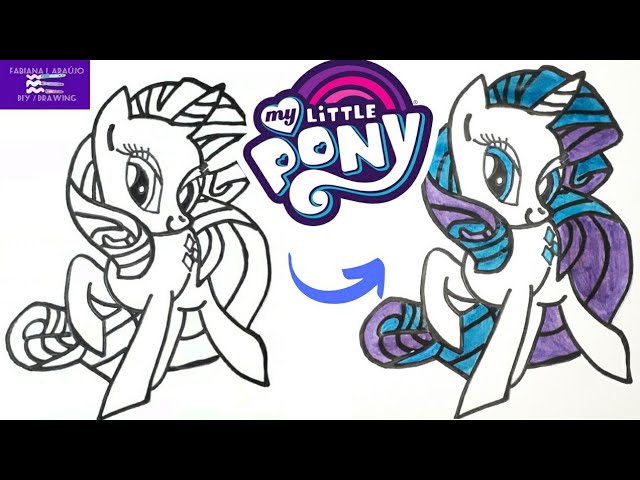 Desenho de My Little Pony Zecora para colorir
