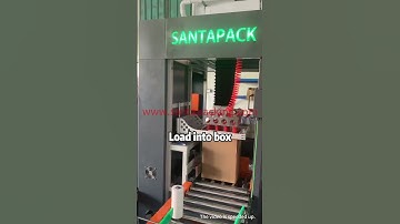 #shorts Case Packer,case erector,case sealer,automatic packing bottle into box-Santa Pack