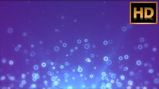Abstract Blue Violet Bubble Background | Free Animation Background
