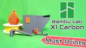 Bambu Lab Must Prints!! (7 Things You Need to Print on Your Bambu Lab X1 Carbon & P1P)
