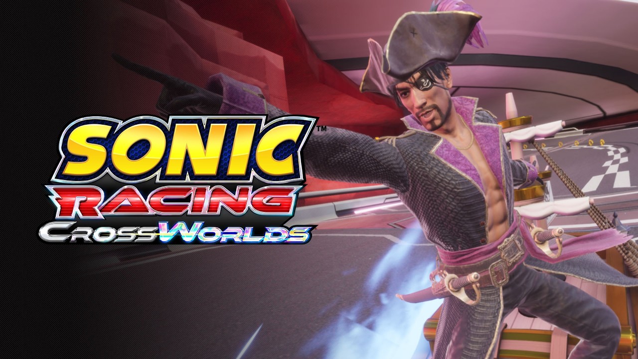 Sonic Racing: CrossWorlds - Captain Majima Gameplay