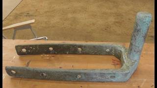 Mysterious North Sea Object Identified A Bit of Long Lost Shipping History A Rudder and a Pintel