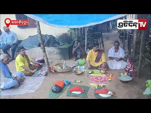 ରାଧାଷ୍ଟମୀ ରେ ଉଠିଲା ମା ଦୁର୍ଗାଙ୍କ ପ୍ରତିମା ପାଇଁ ମାଟି। jagatsinghpur radhastami duraga puja anukula.