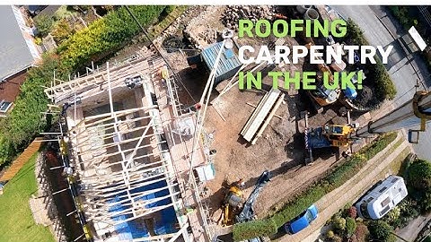 Installing Attic Trusses On A New Build House!