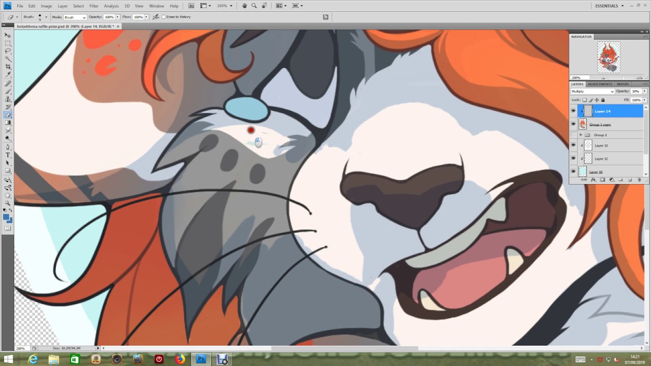 Missing Home - Raffle Prize | Speedpaint